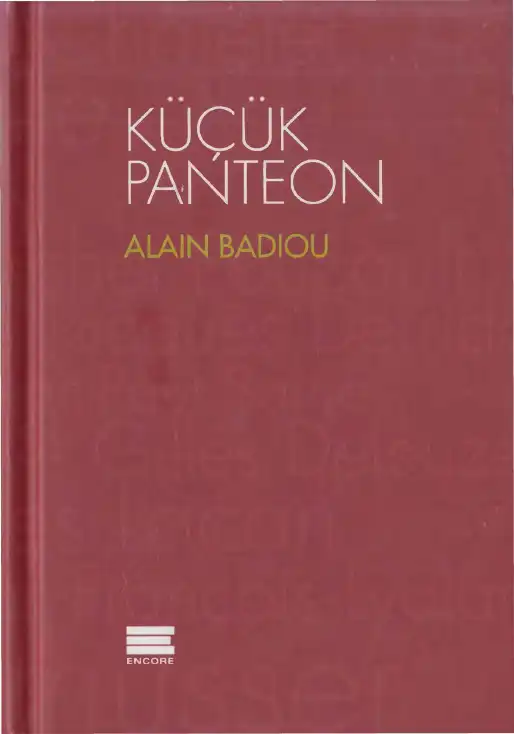Küçük Panteon — Alain Badiou