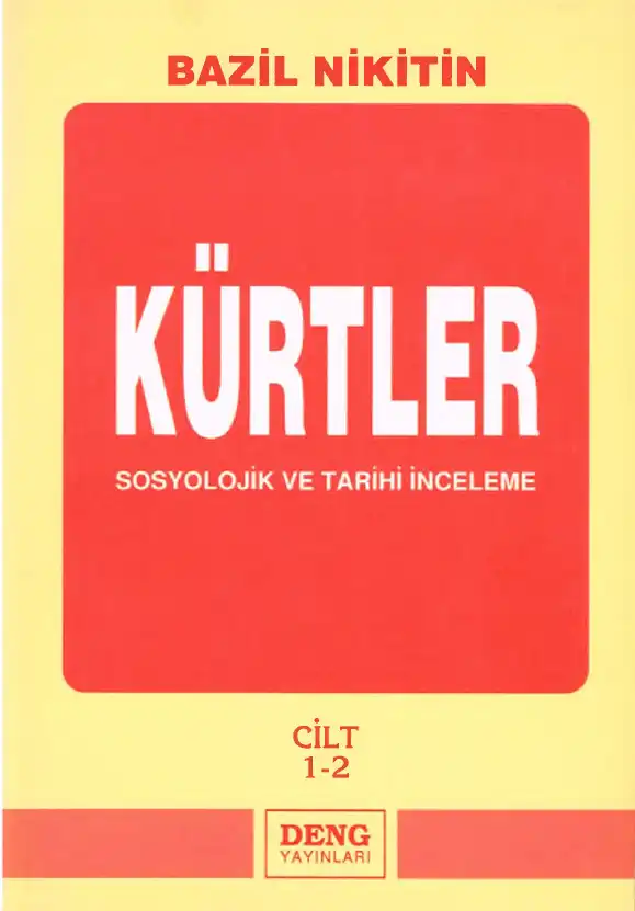 Kürtler: Sosyolojik ve Tarihi İnceleme — Bazil Nikitin