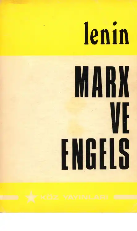 Lenin Marx ve Engels Köz — Bilinmiyor