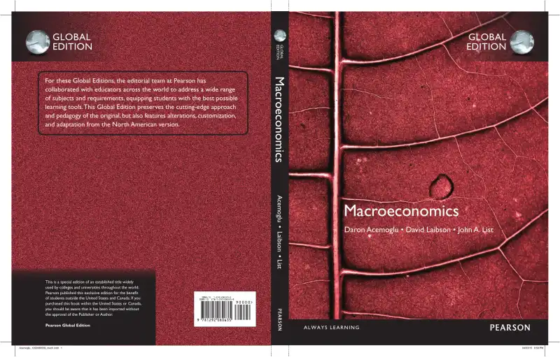 Macroeconomics — Daron Acemoglu David Laibson John A. List
