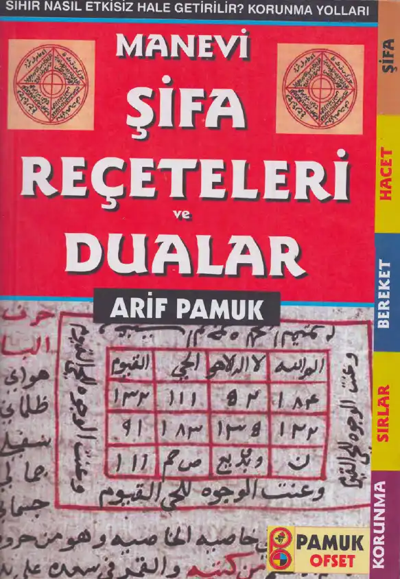 Manevi Şifa Reçeteleri ve Dualar — Arif Pamuk