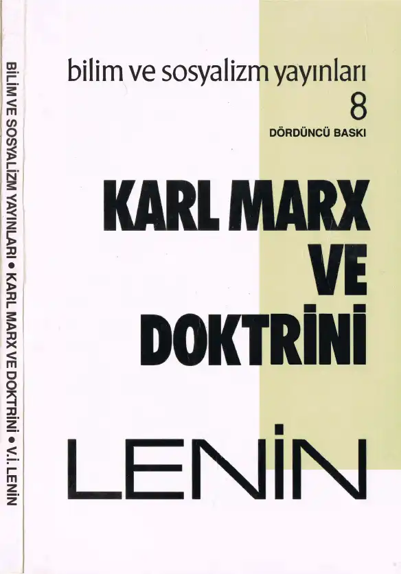 Marks Ve Doktrini Bilim Ve Sosyalizm — Karl Lenin