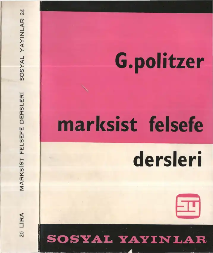 Marksist Felsefe Dersleri — Georges Politzer
