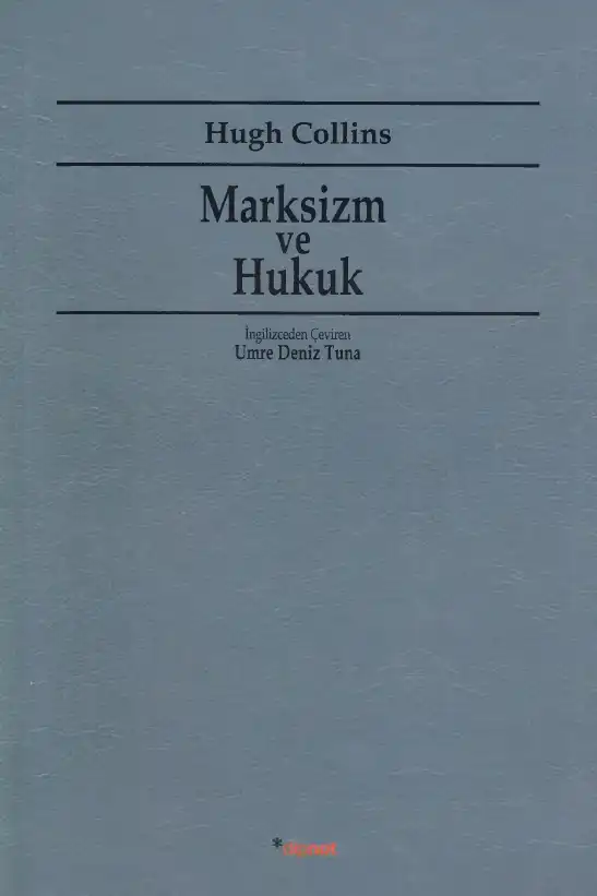 Marksizm ve Hukuk — Hugh Collins
