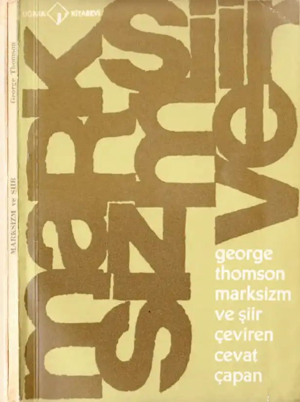 Marksizm ve Şiir — George Thomson