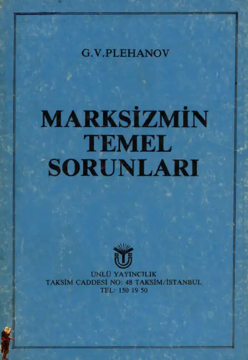 Marksizmin Temel Sorunları — G. V. Plehanov
