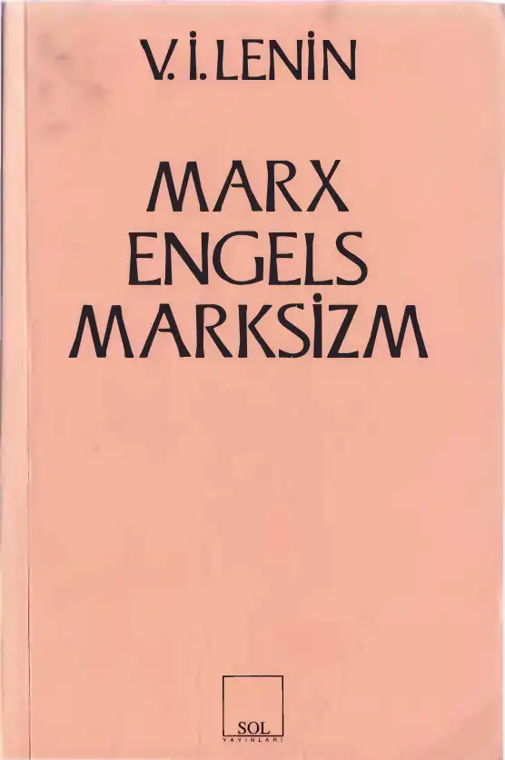 Marx-Engels-Marksizm — V. İ. Lenin