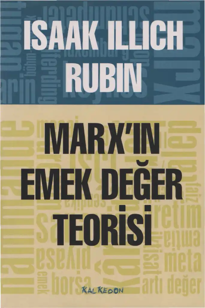 Marx'ın Değer Teorisi — Isaak Illich Rubin