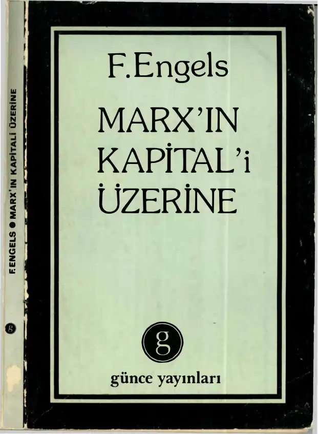 Marx'ın Kapital'i Üzerine — Friedrich Engels