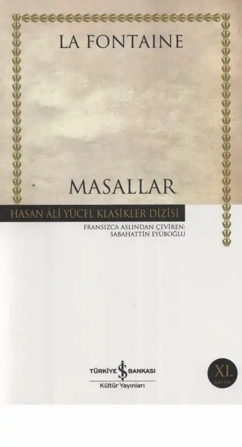 Masallar — Jean de La Fontaine