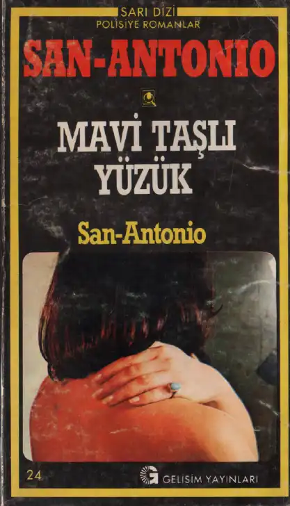 Mavi Taşlı Yüzük — San-Antonio