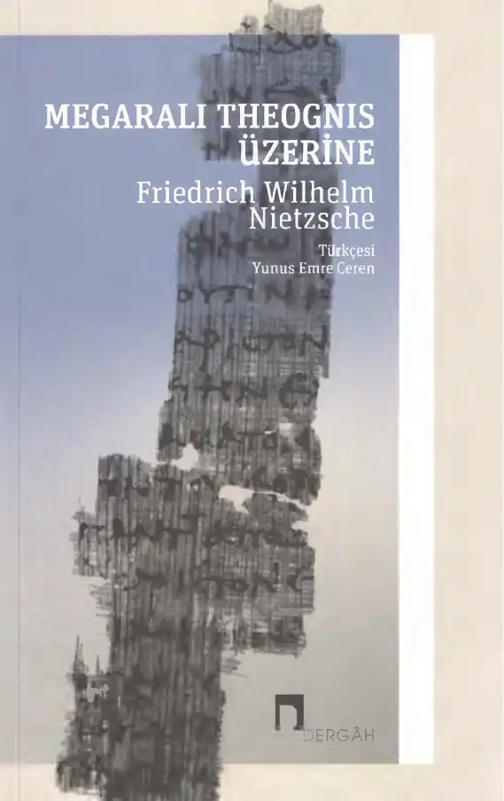 Megaralı Theognis Üzerine — Friedrich Wilhelm Nietzsche