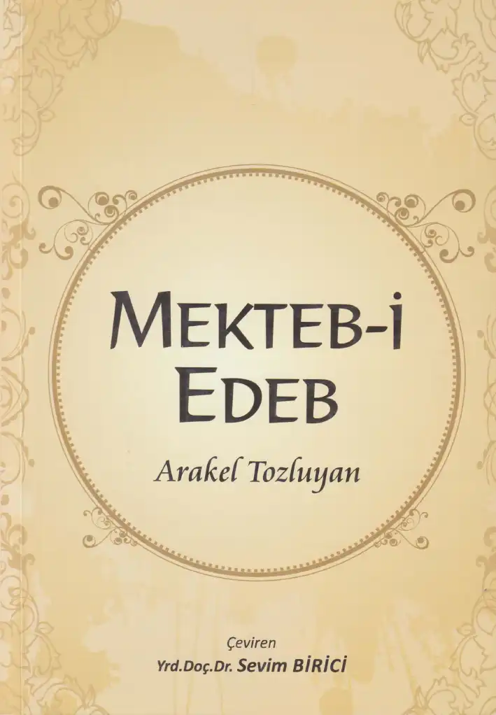 Mekteb-i Edeb — Arakel Tozluyan