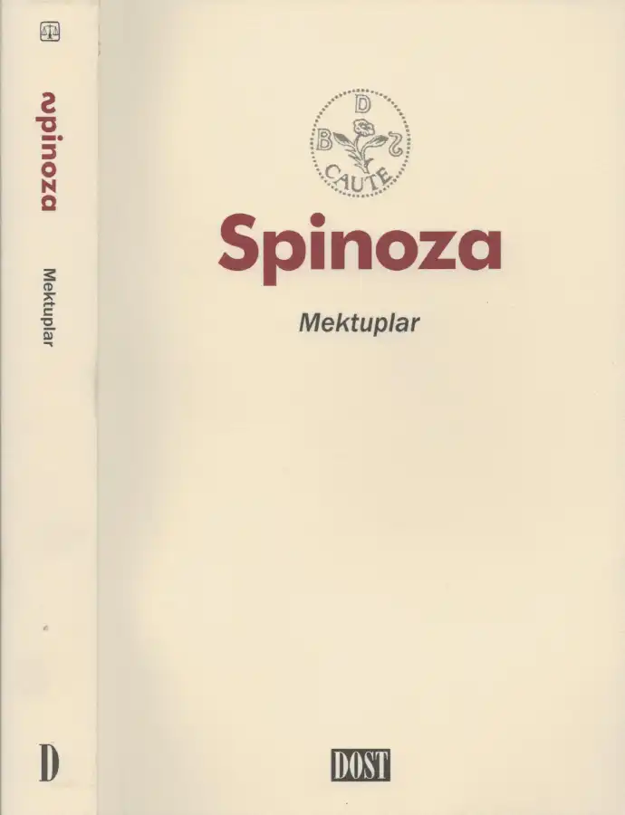 Mektuplar — Benedictus Spinoza