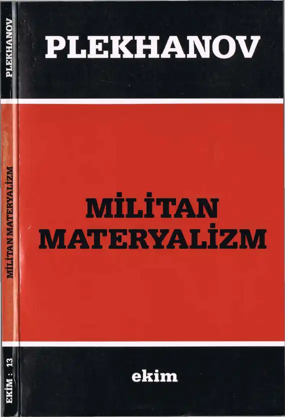 Militan Materyalizm — G. Plekhanov