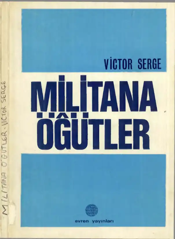 Militana Öğütler — Victor Serge