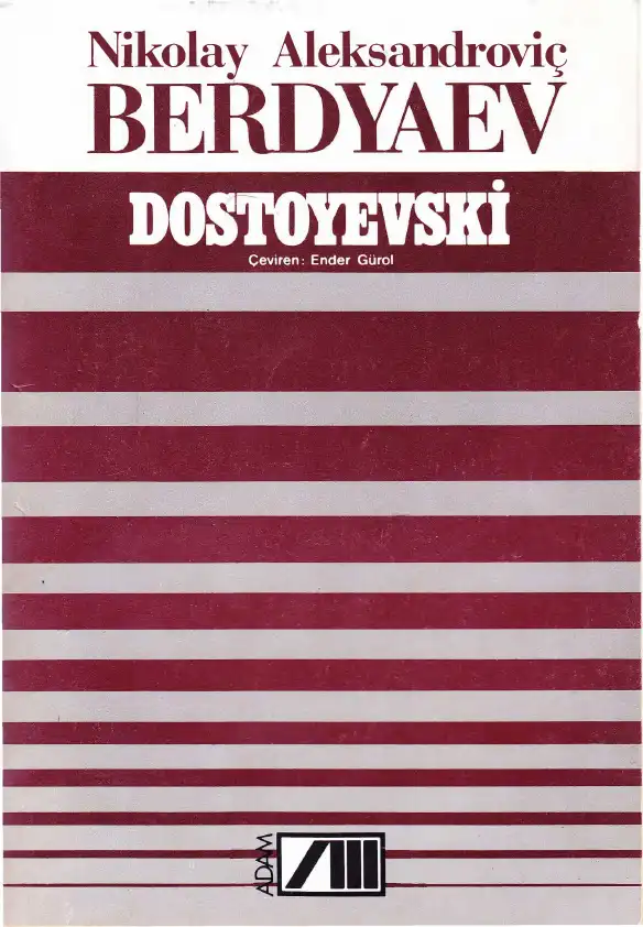 Mirosozertzanie Dostodevskago — Nikolay Aleksandroviç Berdyaev