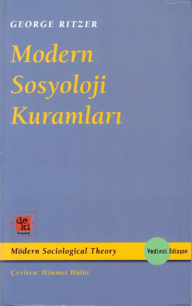 Modern Sosyoloji Kuramları — George Ritzer
