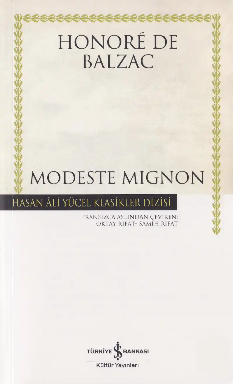 Modeste Mignon — Honoré de Balzac