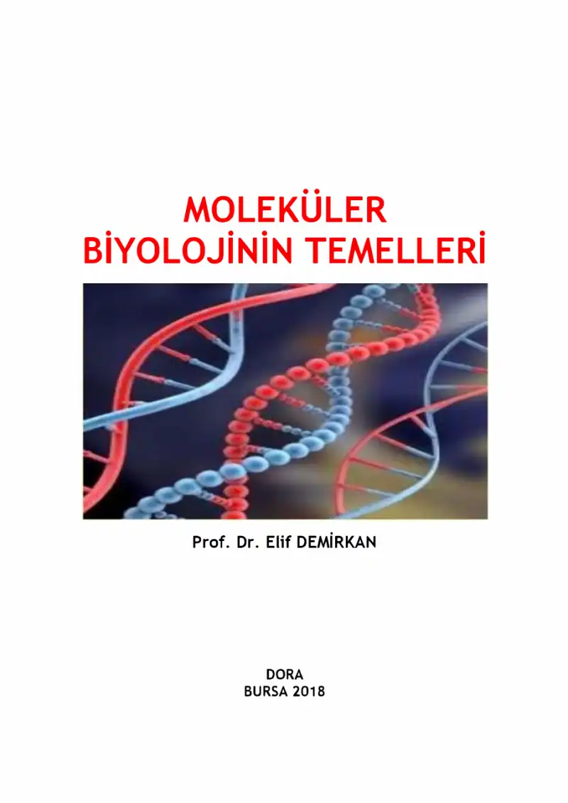 Moleküler Biyolojinin Temelleri — Elif Demirkan
