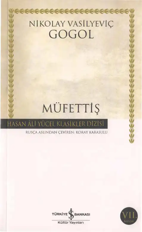 Müfettiş — Nikolay Vasilyeviç Gogol