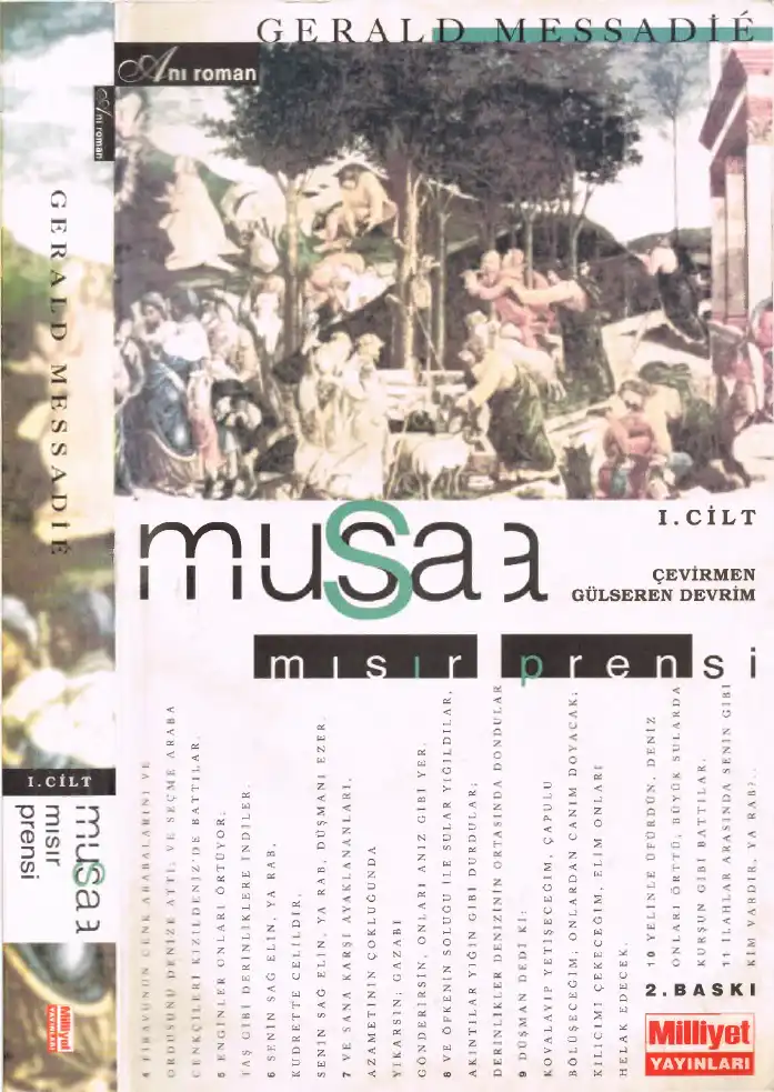Musa Mısır Prensi 1. Cilt — Gerald Messadie