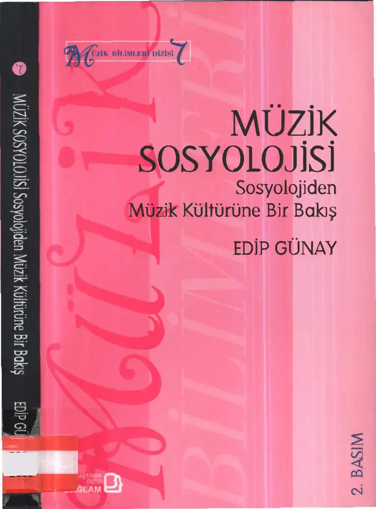 Müzik Sosyolojisi — Edip Günay
