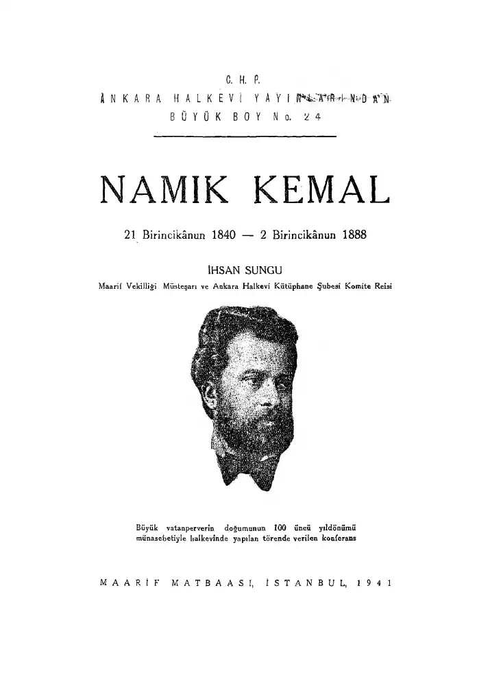 Namık Kemal — İhsan Sungu