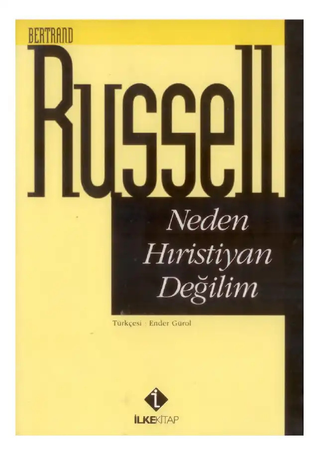Neden Hıristiyan Değilim — Bertrand Russell