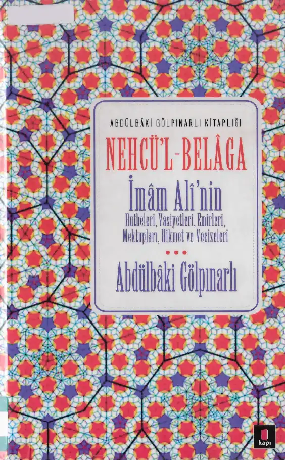 Nehcül Belağa — Abdülbaki Gölpınarlı