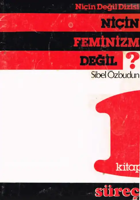 Niçin Feminizm Değil — Sibel Özbudun