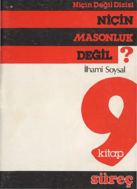 Niçin Masonluk Değil — İlhami Soysal