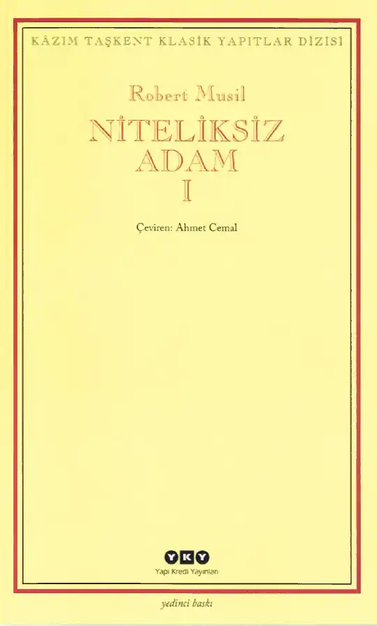 Niteliksiz Adam — Robert Musil