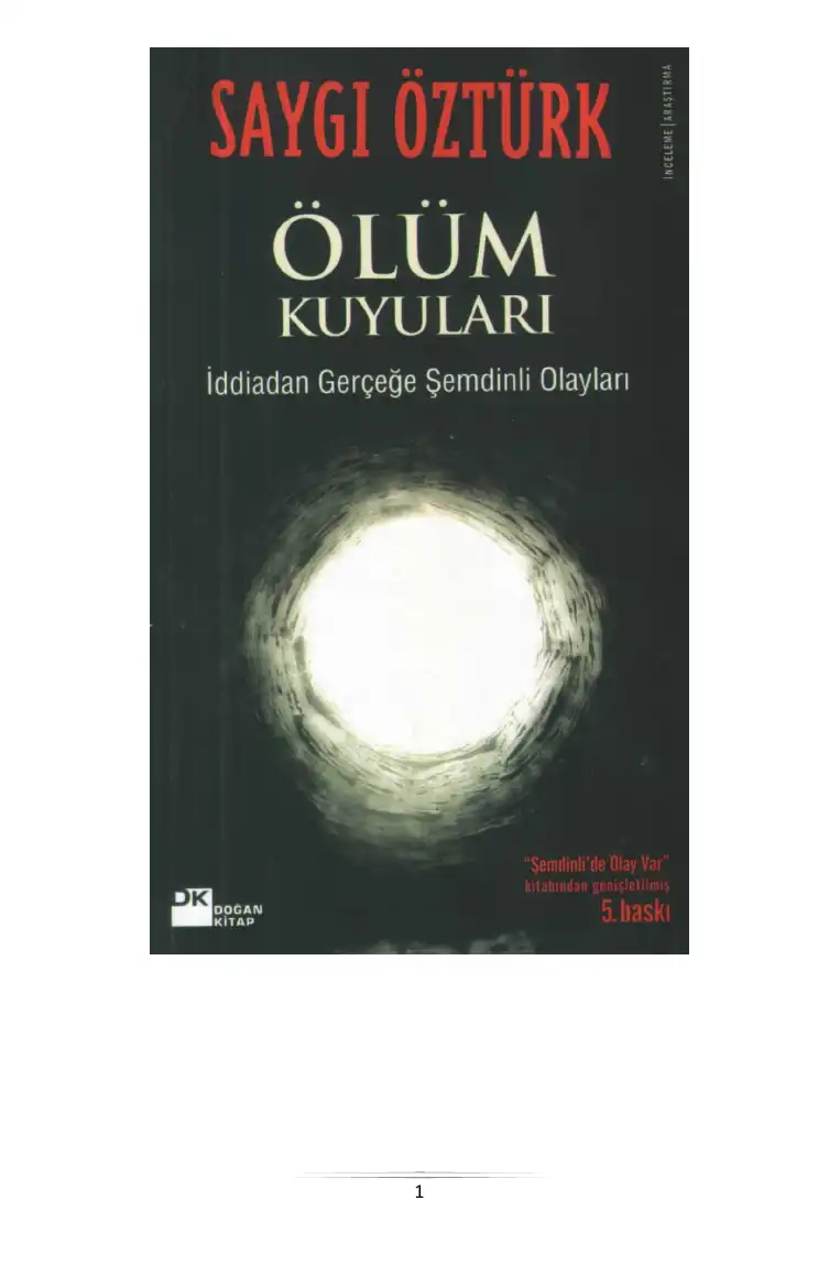 Ölüm Kuyuları — Saygı Öztürk
