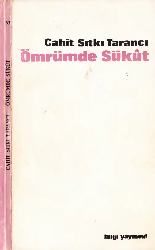 Ömrümde Sükût — Cahit Sıtkı Tarancı