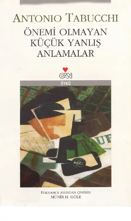 Önemi Olmayan Küçük Yanlış Anlamalar — Antonio Tabucchi