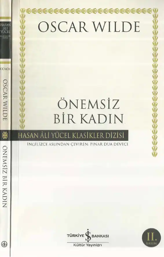 Önemsiz Bir Kadın — Oscar Wilde