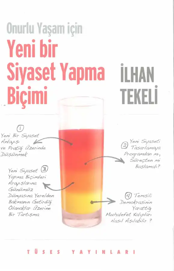 Onurlu Yaşam İçin Yeni Bir Siyaset Yapma Biçimi — İlhan Tekeli