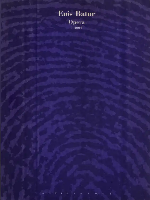 Opera — Enis Batur