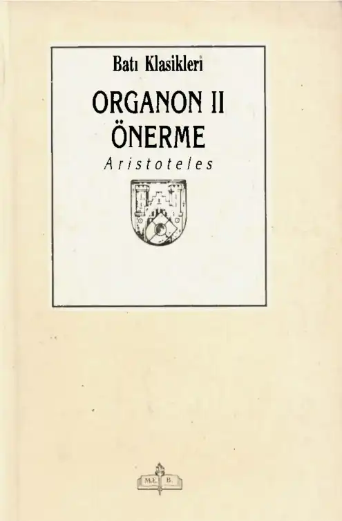 Organon II — Aristoteles