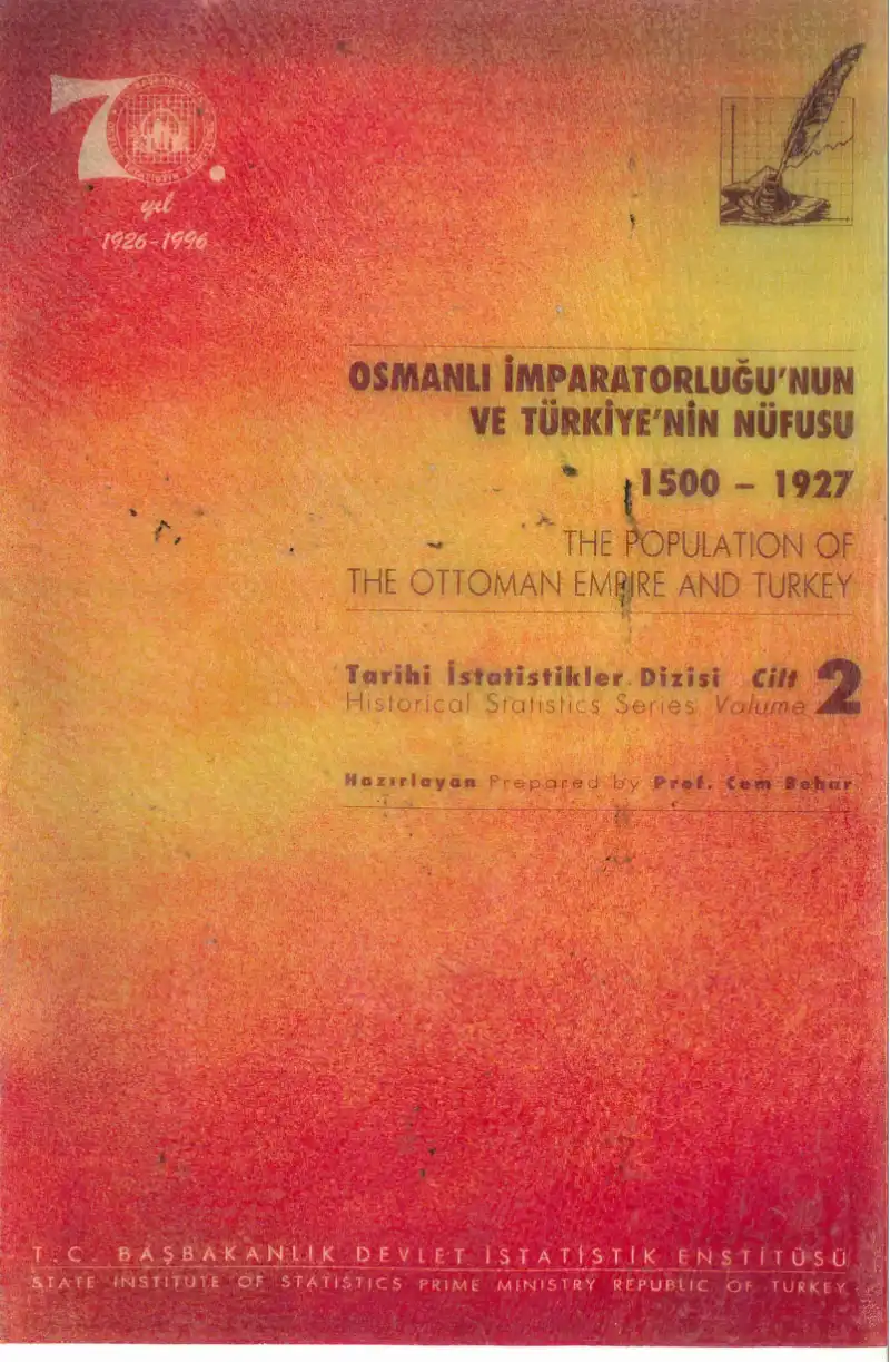 Osmanlı İmparatorluğu'nun ve Türkiye'nin Nüfusu 1500-1927 — Alan Duben Cem Behar