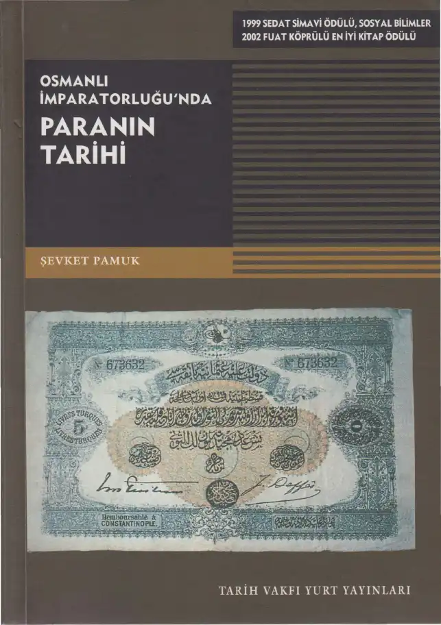 Osmanlı İmparatorluğunda Paranın Tarihi — Şevket Pamuk
