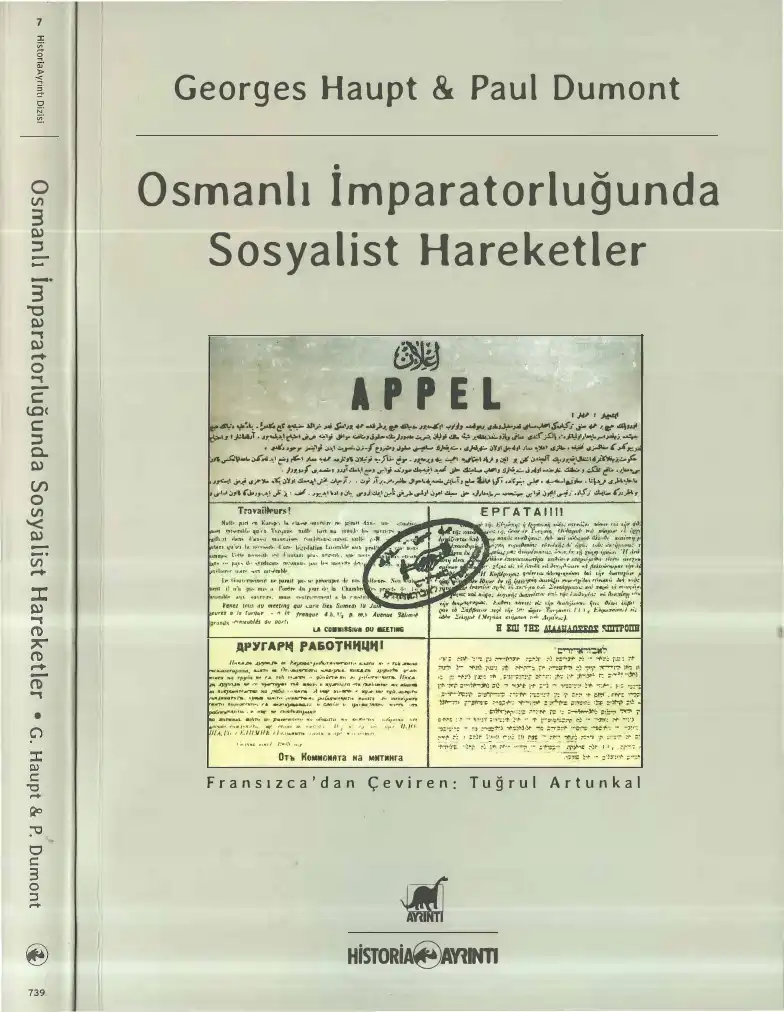 Osmanlı İmparatorluğunda Sosyalist Hareketler — Georges Haupt & Paul Dumont