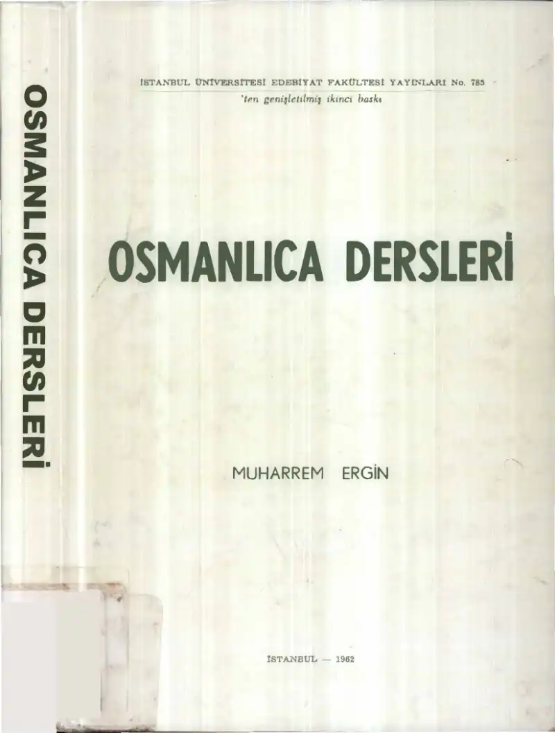 Osmanlıca Dersleri — Muharrem Ergin