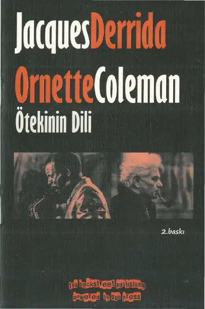 Ötekinin Dili — Jacques Derrida
