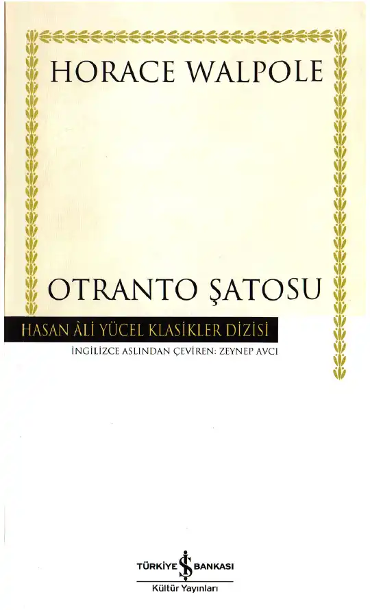 Otranto Şatosu — Horace Walpole