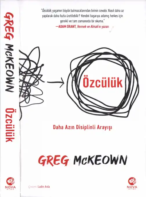 Özcülük — Greg McKeown