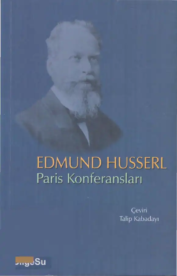 Paris Konferansları — Edmund Husserl
