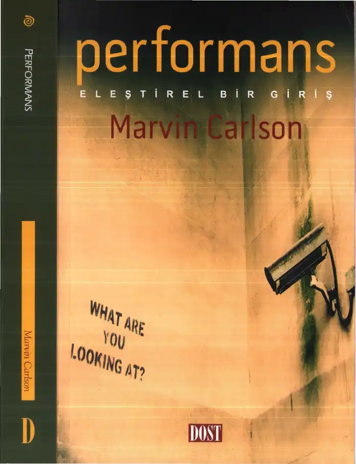 Performans: Eleştirel Bir Giriş — Marvin Carlson