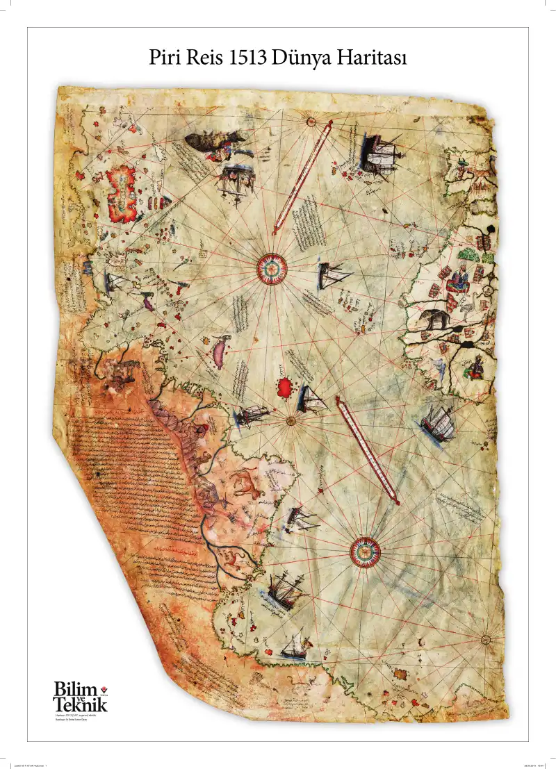 Piri Reis 1513 Dünya Haritası — Emine Sonnur Özcan